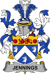 Irish Coat of Arms for Jennings or Jennyns