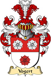 v.23 Coat of Family Arms from Germany for Vogert