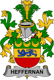 Irish Coat of Arms for Heffernan or O