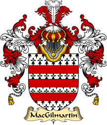 Irish Family Coat of Arms (v.25a) MacGilmartin of Kilmartin