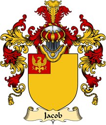 Irish Family Coat of Arms (v.25a) Jacob