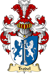 v.23 Coat of Family Arms from Germany for Trodel