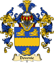 Scottish Family Coat of Arms (v.25) Downie or Downy
