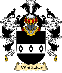 English Family Coat of Arms (v.25) Whittaker