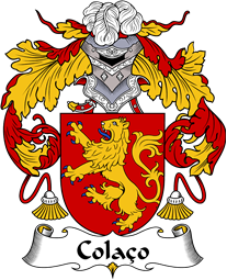 Portuguese Coat of Arms for Colaço