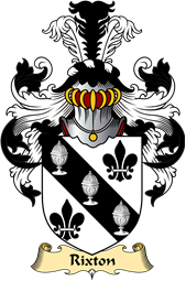 Welsh Family Coat of Arms (v.23) for Rixton (of Conwy)