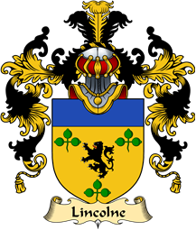 Irish Family Coat of Arms (v.25a) Lincolne