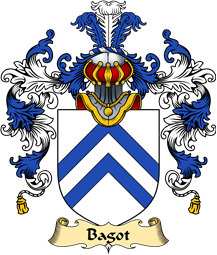 English Family Coat of Arms (v.25) Bagott