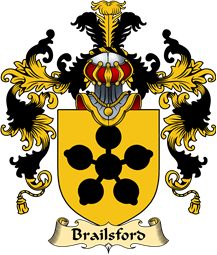 English Family Coat of Arms (v.25) Brailsford