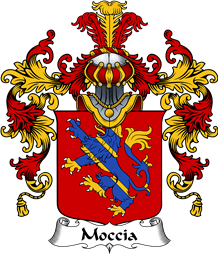 Italian Family Coat of Arms (v.25b) Moccia