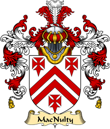 Irish Family Coat of Arms (v.25a) MacNulty I