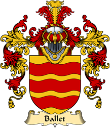 Irish Family Coat of Arms (v.25a) Ballet