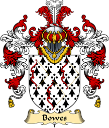 English Family Coat of Arms (v.25) Bowes