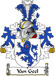 Dutch Coat of Arms for Van Geel