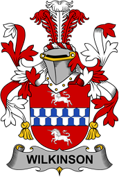 Irish Coat of Arms for Wilkinson