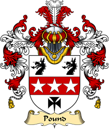 English Family Coat of Arms (v.25) Pound