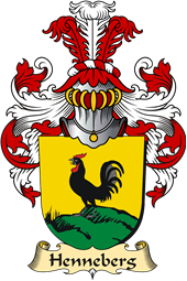 v.23 Coat of Family Arms from Germany for Henneberg