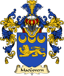 Irish Family Coat of Arms (v.25a) MacGovern
