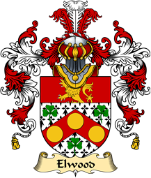Irish Family Coat of Arms (v.25a) Elwood