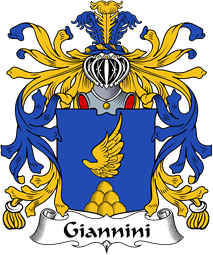 Italian Coat of Arms for Giannini