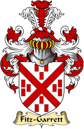 Irish Family Coat of Arms (v.23) for Fitz-Garrett