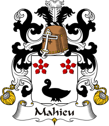 Coat of Arms from France for Mahieu