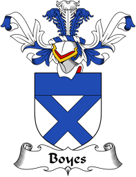 Coat of Arms from Scotland for Boyes