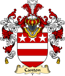 English Family Coat of Arms (v.25) Canton