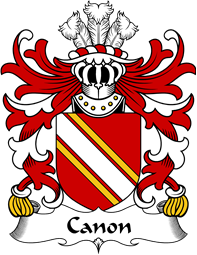 Welsh Coat of Arms for Canon (of Haverfordwest)