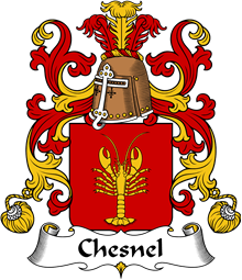 Coat of Arms from France for Chesnel