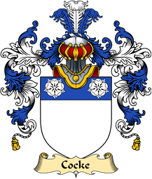 Scottish Family Coat of Arms (v.25) Cocke
