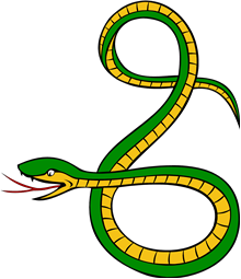 Serpent Bowed Debruised, Ctr-Embowed Debruised