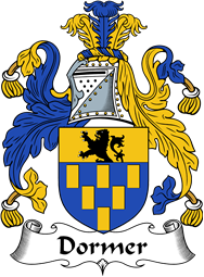 English Coat of Arms for the family Dormer