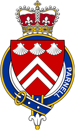 Families of Britain Coat of Arms Badge for: Parnell (England)