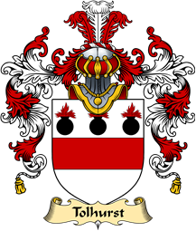 English Family Coat of Arms (v.25) Tolhurst