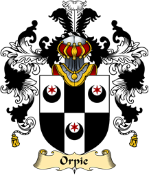Irish Family Coat of Arms (v.25a) Orpie