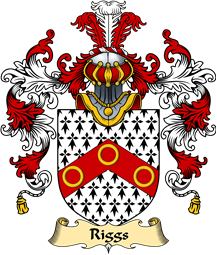 English Family Coat of Arms (v.25) Riggs