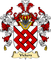 English Family Coat of Arms (v.25) Vickers