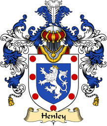 English Family Coat of Arms (v.25) Henley