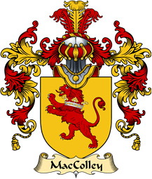 Irish Family Coat of Arms (v.25a) MacColley