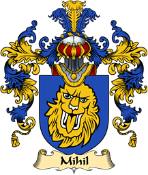 Irish Family Coat of Arms (v.25a) Mihil or O