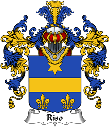 Italian Family Coat of Arms (v.25b) Riso