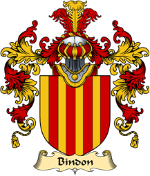 Irish Family Coat of Arms (v.25a) Bindon