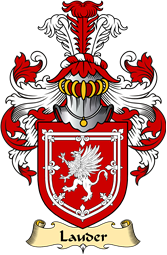 Irish Family Coat of Arms (v.23) for Lawder or Lauder