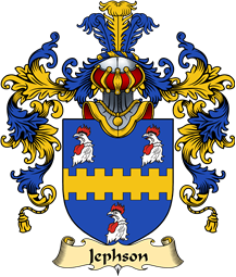 Irish Family Coat of Arms (v.25a) Jephson