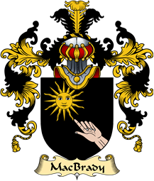 Irish Family Coat of Arms (v.25a) MacBrady
