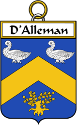 French Coat of Arms Badge for d