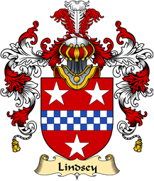 Irish Family Coat of Arms (v.25a) Lindsey