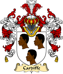 Irish Family Coat of Arms (v.25a) Cardiffe
