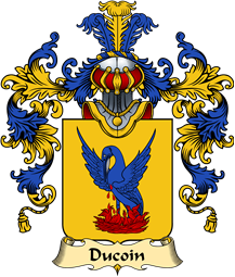 French Family Coat of Arms (v.25) Coin (du)